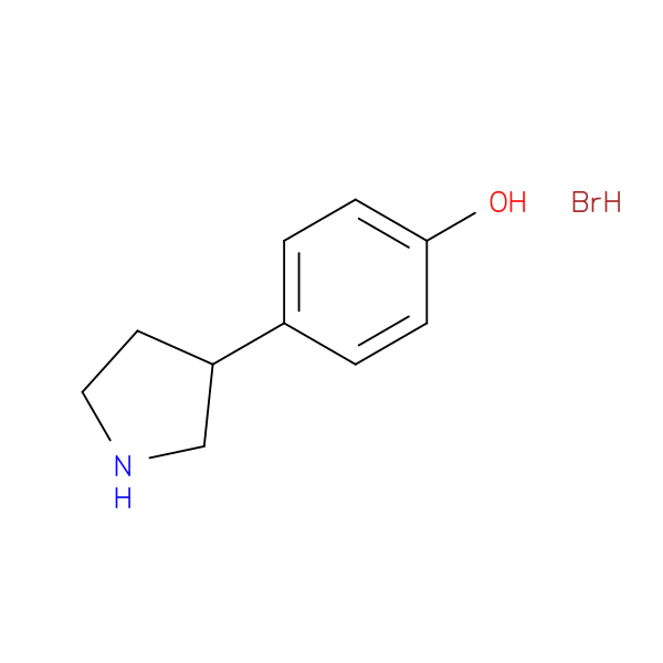4-(Pyrrolidin-3-yl)phenol hydrobromide