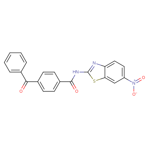 4-benzoyl-N-(6-nitro-1,3-benzothiazol-2-yl)benzamide
