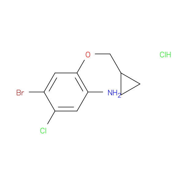 4-Bromo-5-chloro-2-(cyclopropylmethoxy)aniline HCl