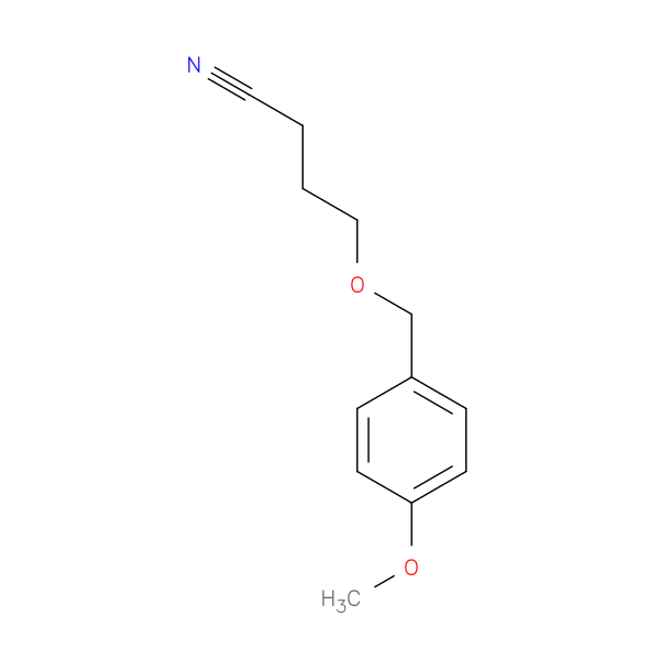 4-[(4-methoxyphenyl)methoxy]butanenitrile