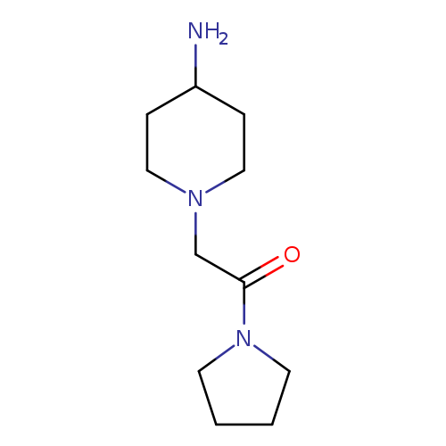 2-(4-amino-1-piperidinyl)-1-(1-pyrrolidinyl)ethanone