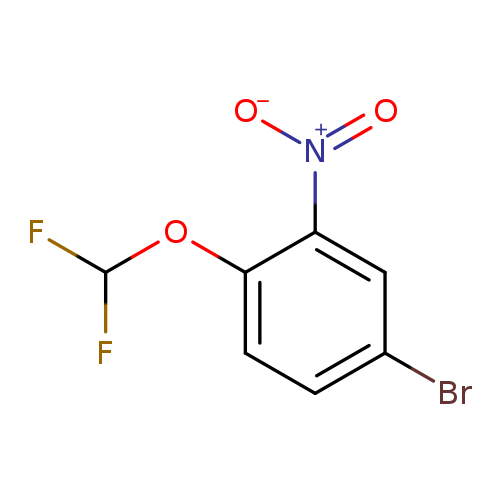 4-Bromo-1-(difluoromethoxy)-2-nitrobenzene