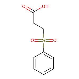 Propanoic acid, 3-(phenylsulfonyl)-