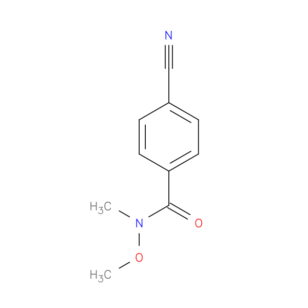4-Cyano-N-methoxy-N-methylbenzamide