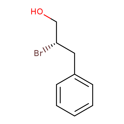 Benzenepropanol, b-bromo-, (bS)-