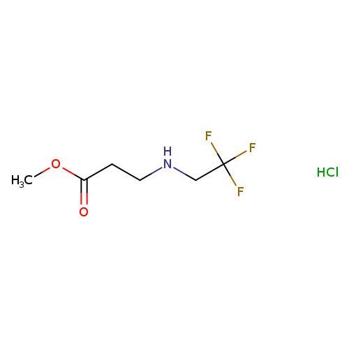 methyl 3-[(2,2,2-trifluoroethyl)amino]propanoate hydrochloride
