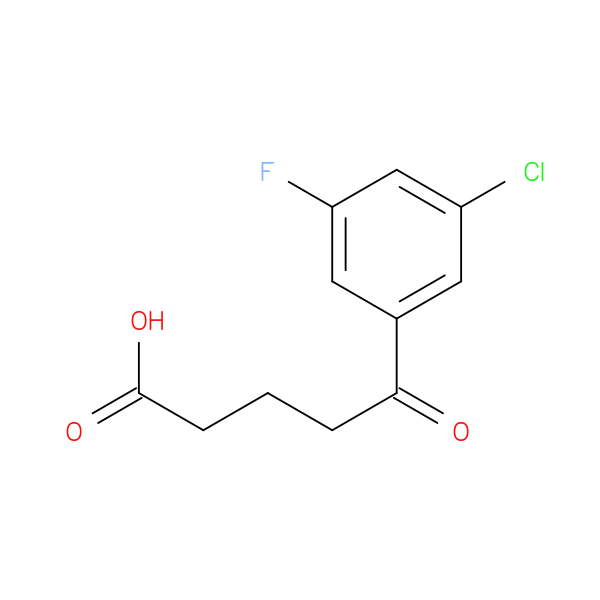 5-(3-Chloro-5-fluorophenyl)-5-oxovaleric acid
