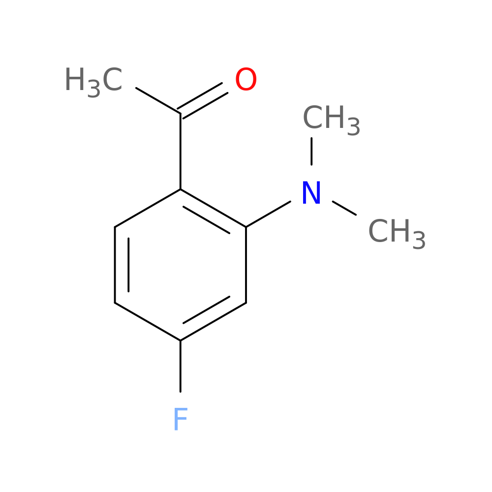 1-[2-(dimethylamino)-4-fluorophenyl]ethan-1-one