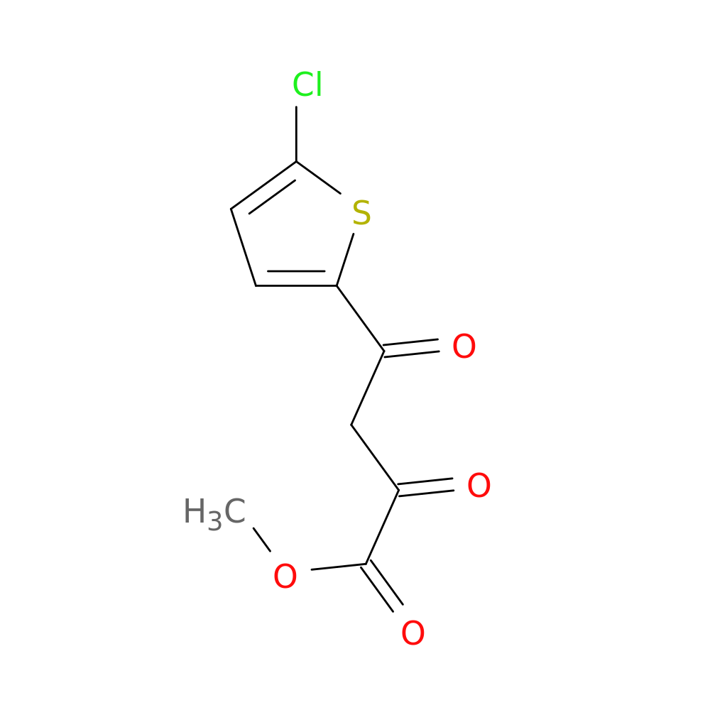 methyl 4-(5-chlorothiophen-2-yl)-2,4-dioxobutanoate