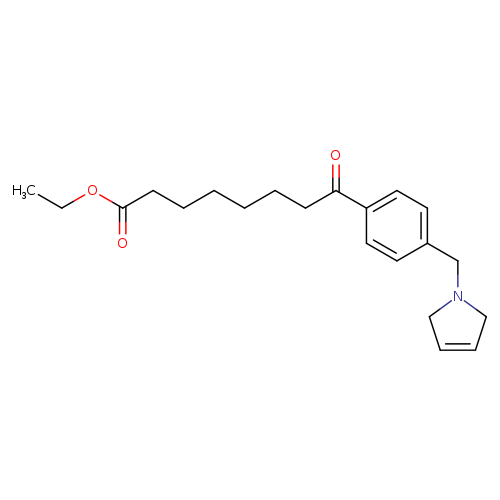 Ethyl 8-(4-((2,5-dihydro-1H-pyrrol-1-yl)methyl)phenyl)-8-oxooctanoate