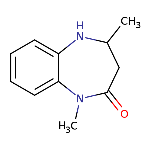 1,4-dimethyl-2,3,4,5-tetrahydro-1H-1,5-benzodiazepin-2-one