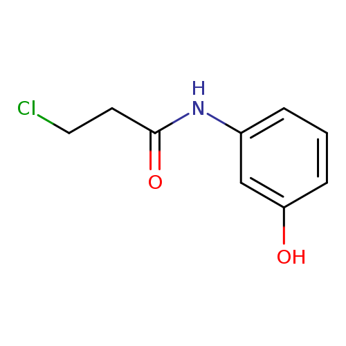 3-Chloro-N-(3-hydroxyphenyl)propanamide