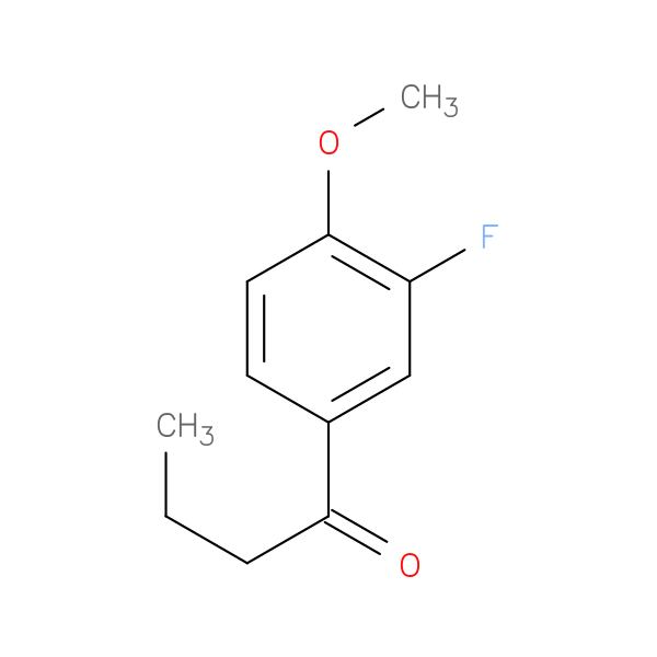 1-(3-Fluoro-4-methoxyphenyl)butan-1-one