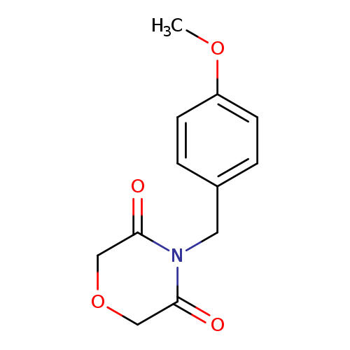 4-[(4-methoxyphenyl)methyl]morpholine-3,5-dione