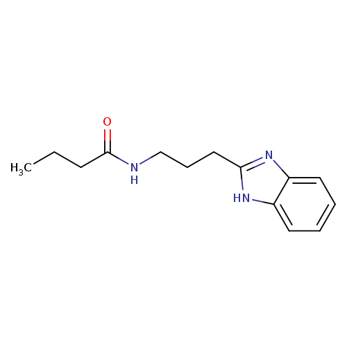N-[3-(1H-1,3-benzodiazol-2-yl)propyl]butanamide