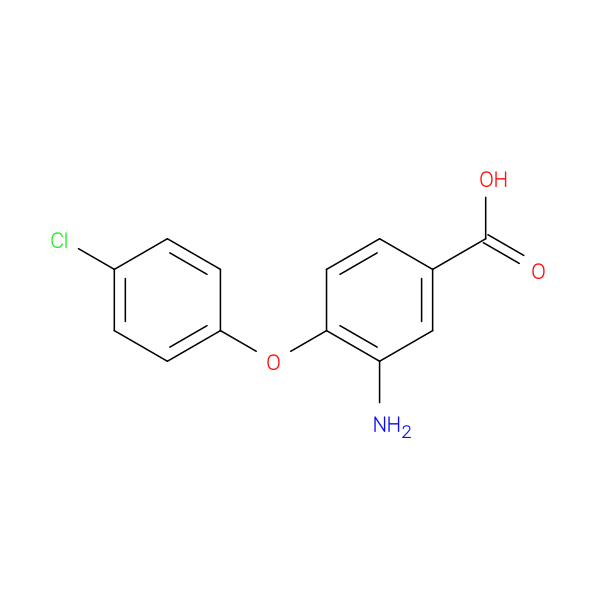 3-amino-4-(4-chlorophenoxy)benzoic acid