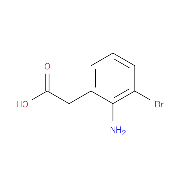2-(2-Amino-3-bromophenyl)acetic acid