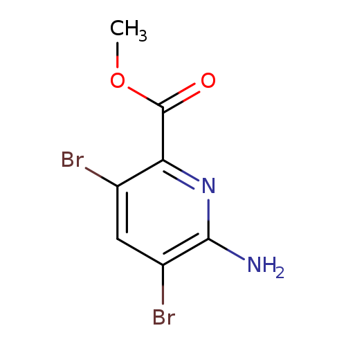 Methyl 6-amino-3,5-dibromopicolinate