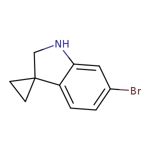 6'-bromo-1',2'-dihydrospiro[cyclopropane-1,3'-indole]