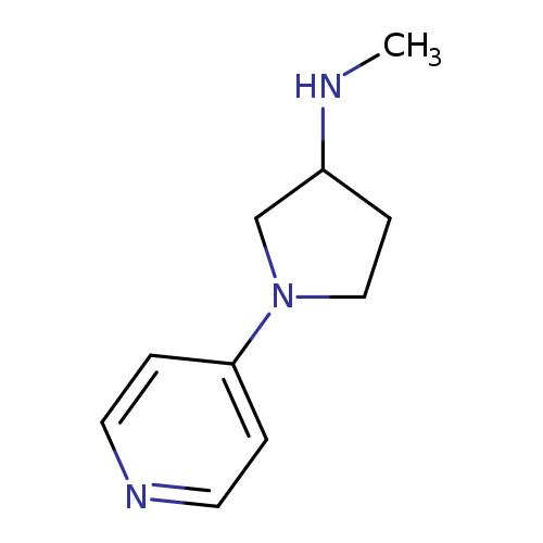 N-methyl-1-(pyridin-4-yl)pyrrolidin-3-amine