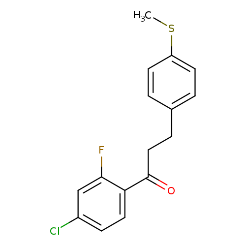 4'-Chloro-2'-fluoro-3-(4-thiomethylphenyl)propiophenone