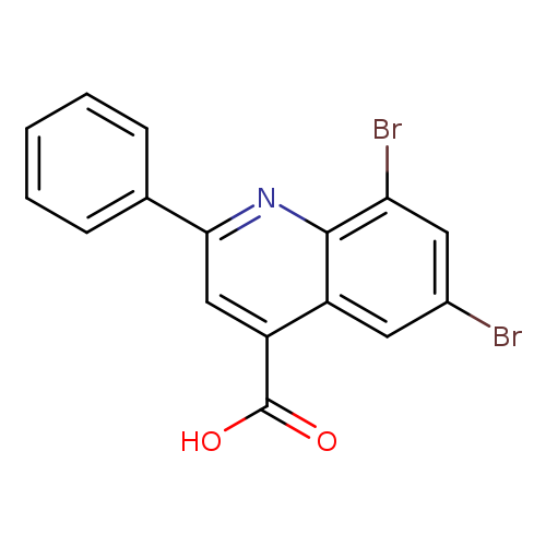 6,8-Dibromo-2-phenylquinoline-4-carboxylic acid
