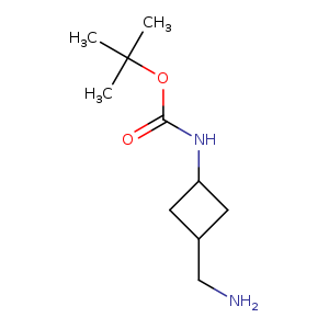 Carbamic acid, [3-(aminomethyl)cyclobutyl]-, 1,1-dimethylethyl ester (9CI)