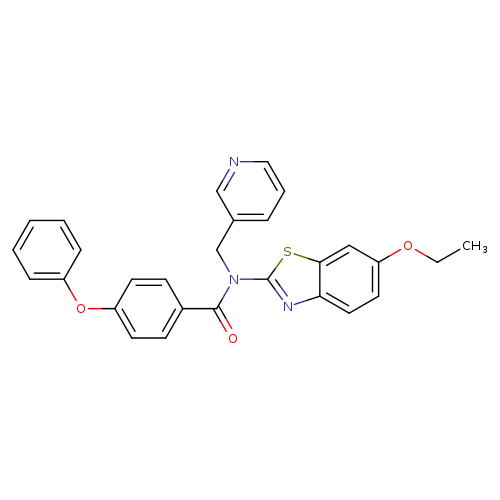 N-(6-ethoxy-1,3-benzothiazol-2-yl)-4-phenoxy-N-[(pyridin-3-yl)methyl]benzamide