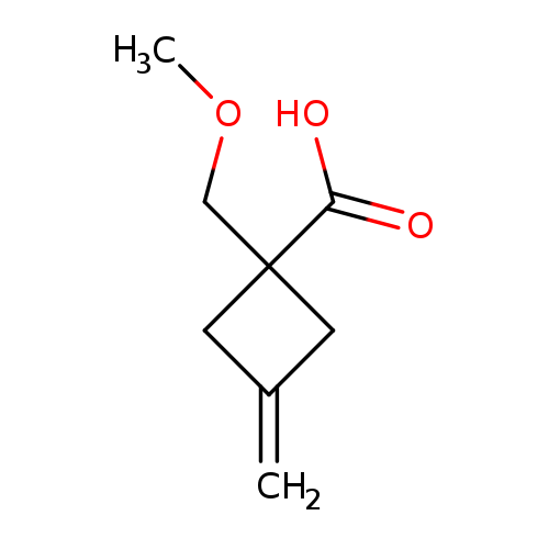 1-(methoxymethyl)-3-methylidenecyclobutane-1-carboxylic acid