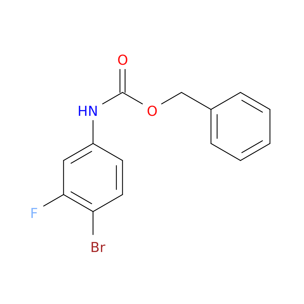 Benzyl (4-bromo-3-fluorophenyl)carbamate