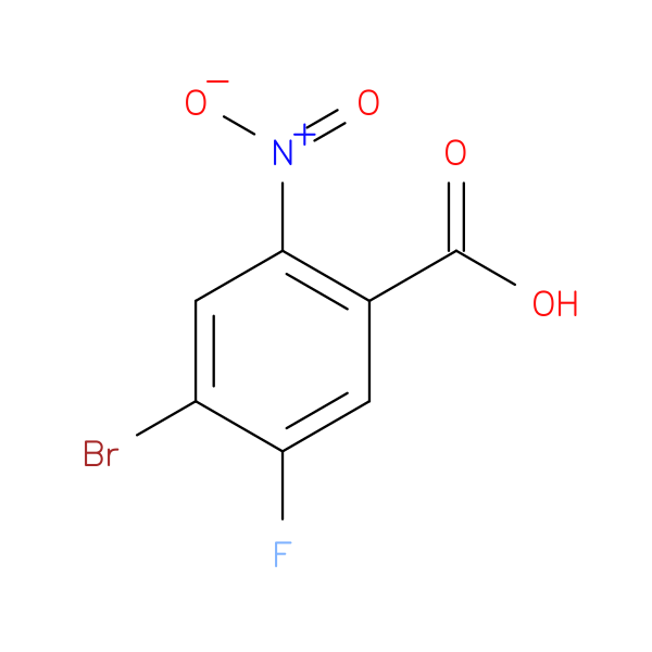 4-Bromo-5-fluoro-2-nitrobenzoic acid