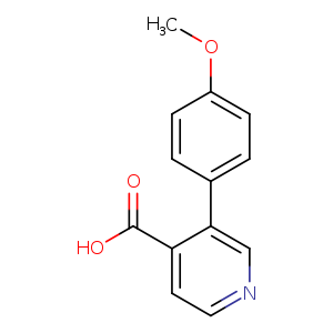 3-(4-methoxyphenyl)isonicotinic acid