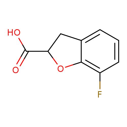 7-Fluoro-2,3-dihydrobenzofuran-2-carboxylic acid