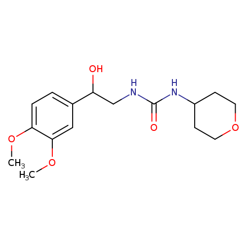 3-[2-(3,4-dimethoxyphenyl)-2-hydroxyethyl]-1-(oxan-4-yl)urea