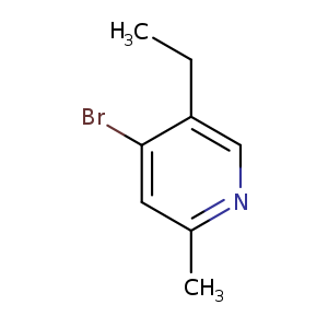 4-Bromo-5-ethyl-2-methylpyridine