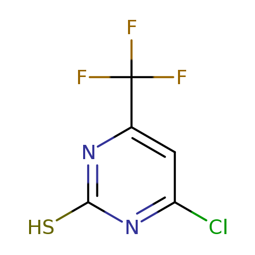 4-Chloro-6-(trifluoromethyl)pyrimidine-2-thiol