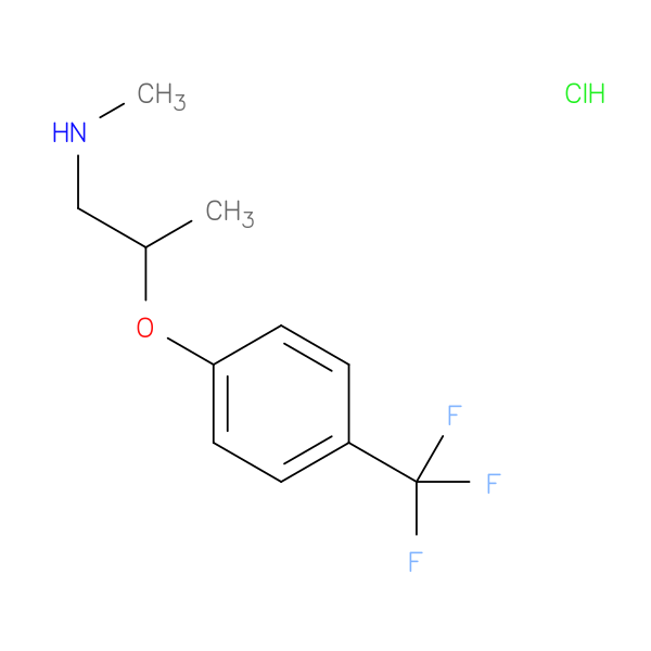 Methyl((2-[4-(trifluoromethyl)phenoxy]propyl))amine hydrochloride
