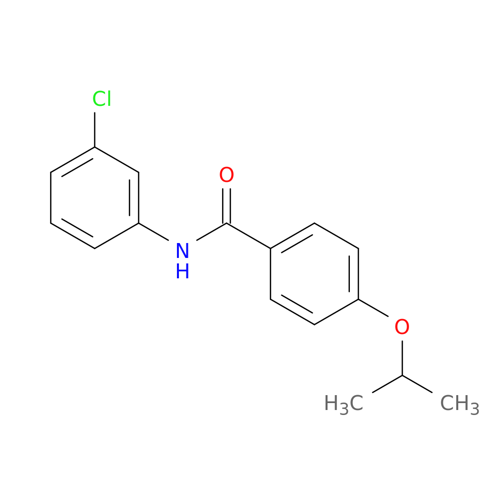 N-(3-chlorophenyl)-4-isopropoxybenzamide