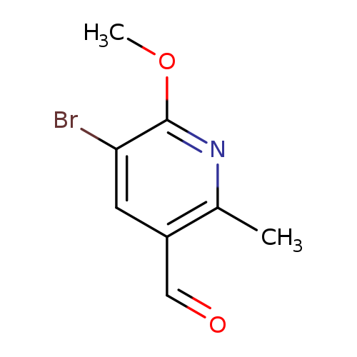 5-bromo-6-methoxy-2-methylpyridine-3-carbaldehyde