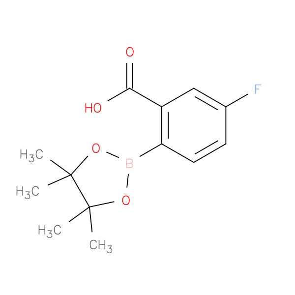 2-Carboxy-4-fluorophenylboronic acid pinacol ester