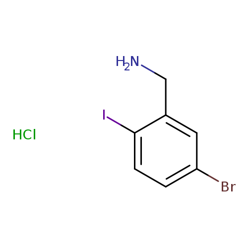 1-(5-bromo-2-iodophenyl)methanamine hydrochloride