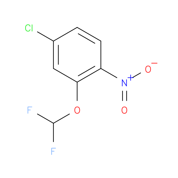 4-Chloro-2-(difluoromethoxy)-1-nitrobenzene
