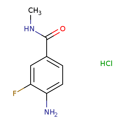 4-amino-3-fluoro-N-methylbenzamidehydrochloride