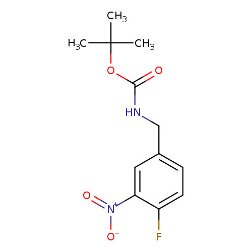 tert-Butyl 4-fluoro-3-nitrobenzylcarbamate
