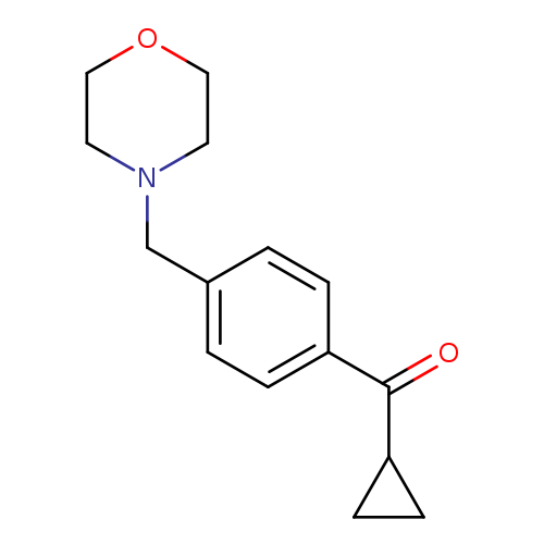 Cyclopropyl 4-(morpholinomethyl)phenyl ketone