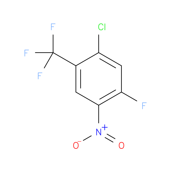 1-CHLORO-5-FLUORO-4-NITRO-2-(TRIFLUOROMETHYL)BENZENE