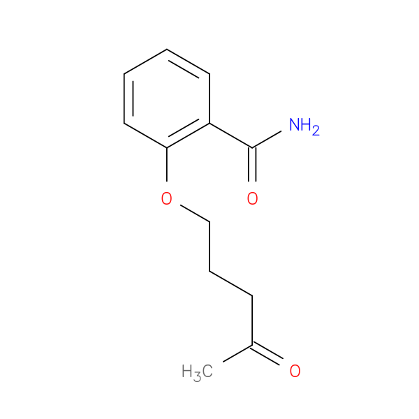 2-[(4-oxopentyl)oxy]benzamide