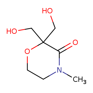 3-Morpholinone, 2,2-bis(hydroxymethyl)-4-methyl-