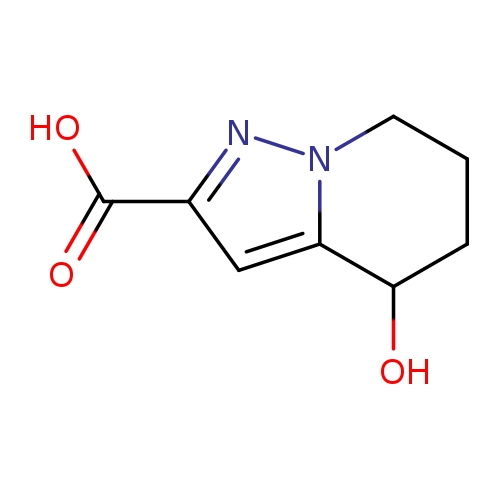 4-Hydroxy-4,5,6,7-tetrahydropyrazolo[1,5-a]pyridine-2-carboxylic acid