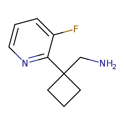 (1-(3-Fluoropyridin-2-yl)cyclobutyl)methanamine